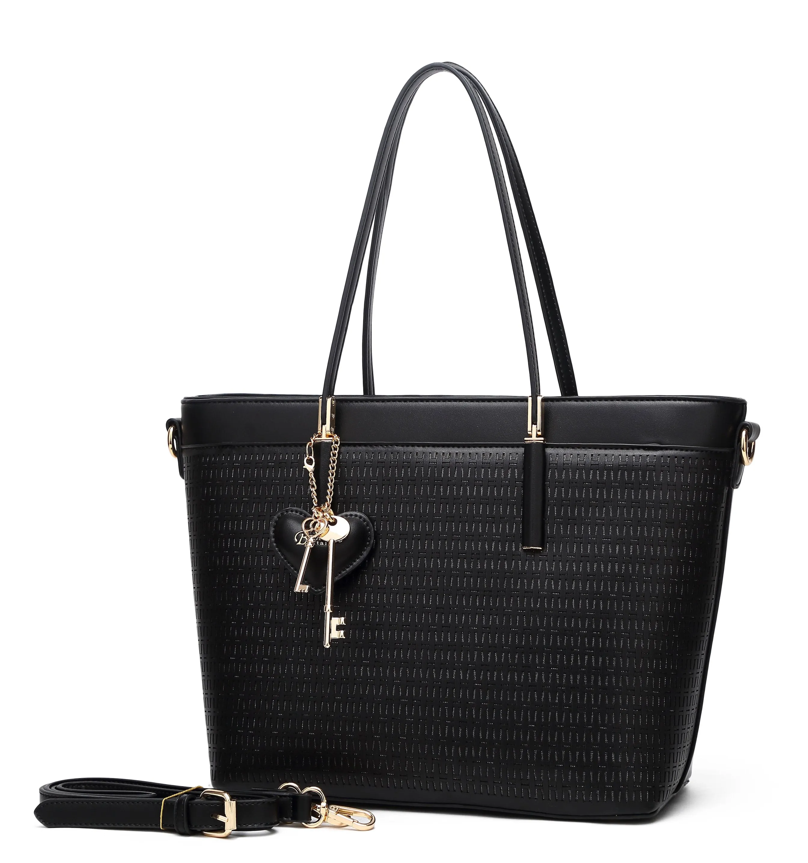 Sacred Love Wings Vegan Leather Unique Bling Handbag [RA8869]